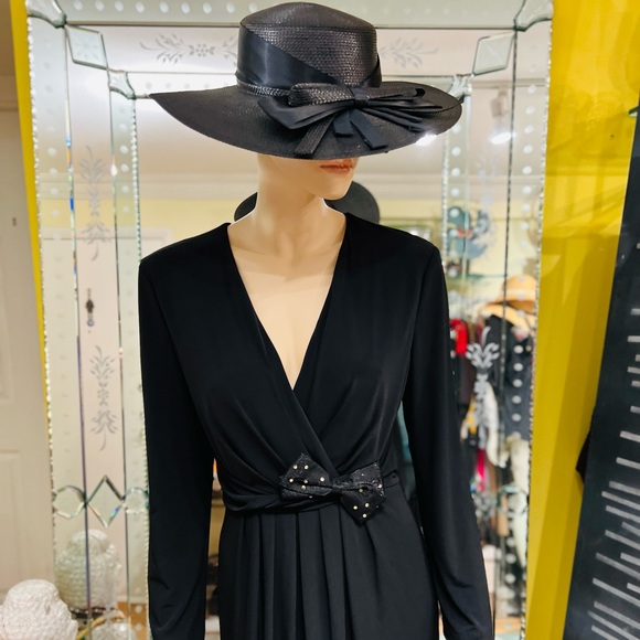 Blumarine Made in Italy Black V Neck Size 48 EU - Picture 4 of 14